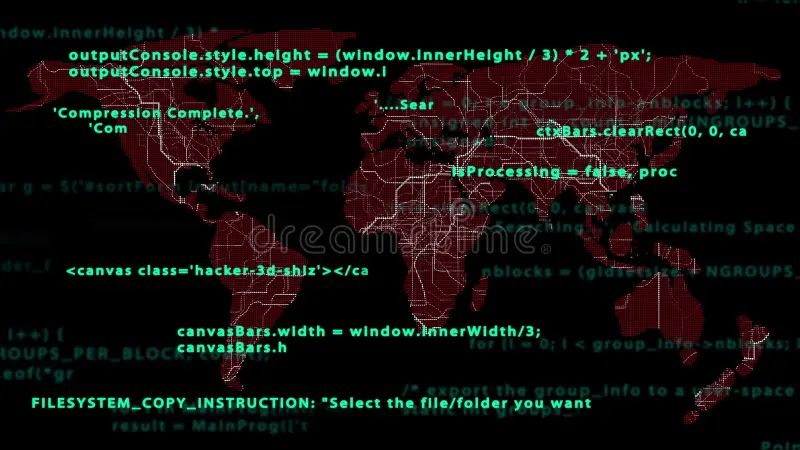 Source Scripts On The Screen Stock Footage Video Of Encryption Interface 237257490 - Premium Gradient Pattern Gallery - Mobile