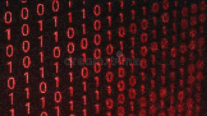 Technological Digital Binary Data Glitch Background Binary Code Binary - Creative Light Wallpaper - Full HD