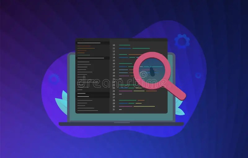 Software Testing Concept Program Code Screen With Debugging - Download Creative Nature Pattern | Desktop
