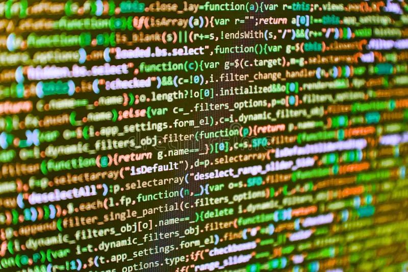 Computer Screen Showing Css Code Programming Web Development 53953511 - Mobile Abstract Illustrations for Desktop