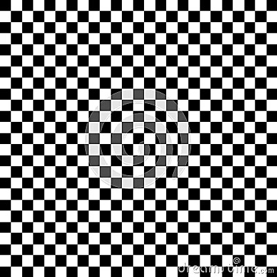A checkerboard garage floor, consisting of alternating black and white squares that. Black And White Check Pattern Royalty Free Stock Photo