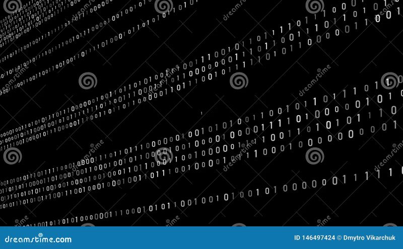 Digital Binary Code Background Big Data And Programming Hacking Deep - Full HD Space Images for Desktop