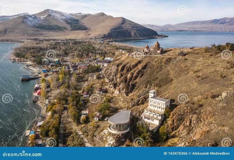 Premium Photo Sevanavank Monastery Complex On Lake Sevan - Elegant Landscape Background - HD