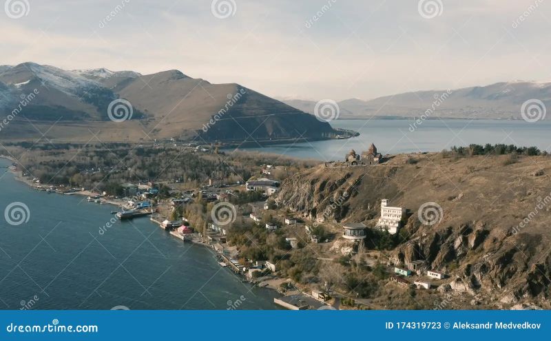 Sevan Peninsula View Of Lake Sevan From Sevan Monastery Lake - Dark Arts - Amazing High Resolution Collection