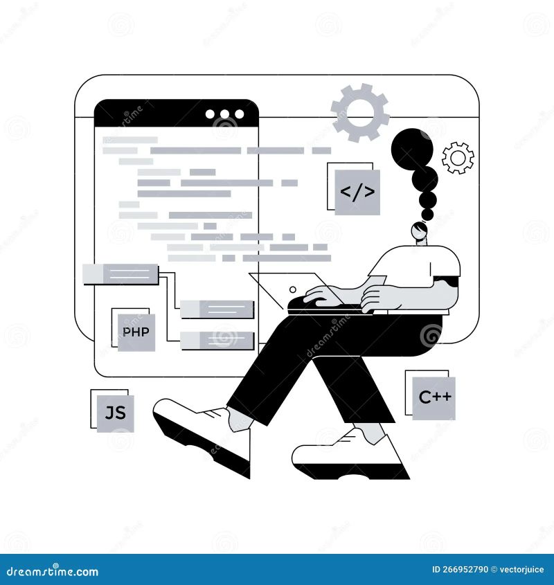 Back End Concept With Random Parts Of Program Code Back End With Programming Code Abstract - Best Space Images in Mobile