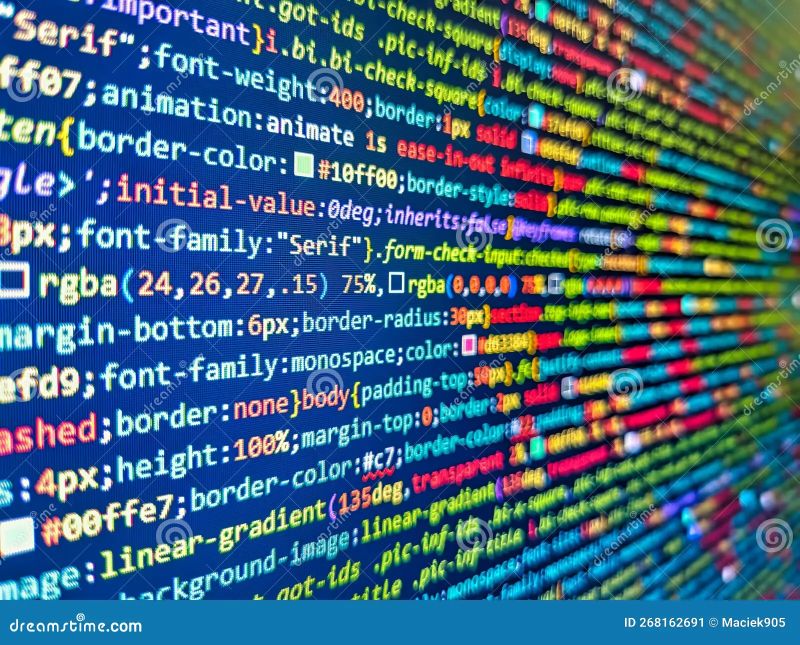 Screen Of Web Developing Javascript Code Digital Technology On Display - Ocean Background Collection - Desktop Quality