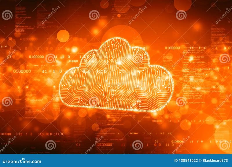 Cloud Computing Concept Background Digital Abstract Background Cloud - Gradient Photo Collection - Ultra HD Quality