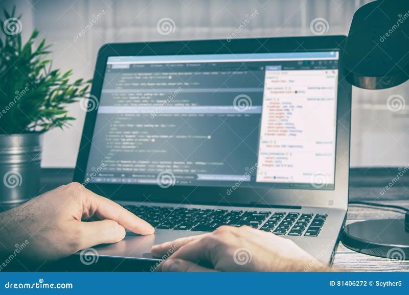 Coding Code Program Compute Coder Develop Developer Development Royalty - Download Modern Geometric Design | Retina