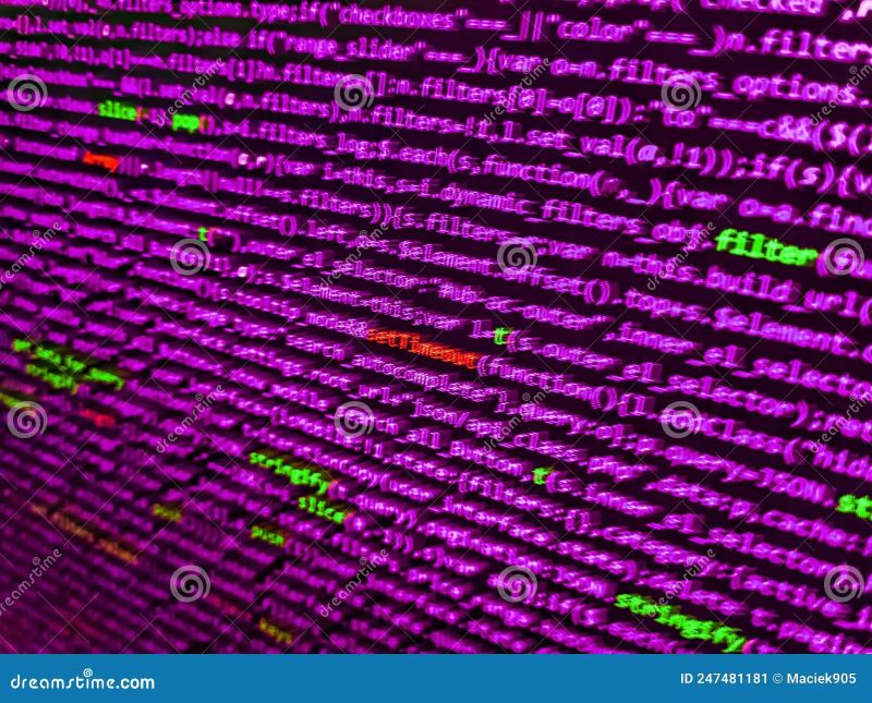 Data Encryption Security Code On A Computer Display Programmer Working - Incredible Nature Image - Full HD