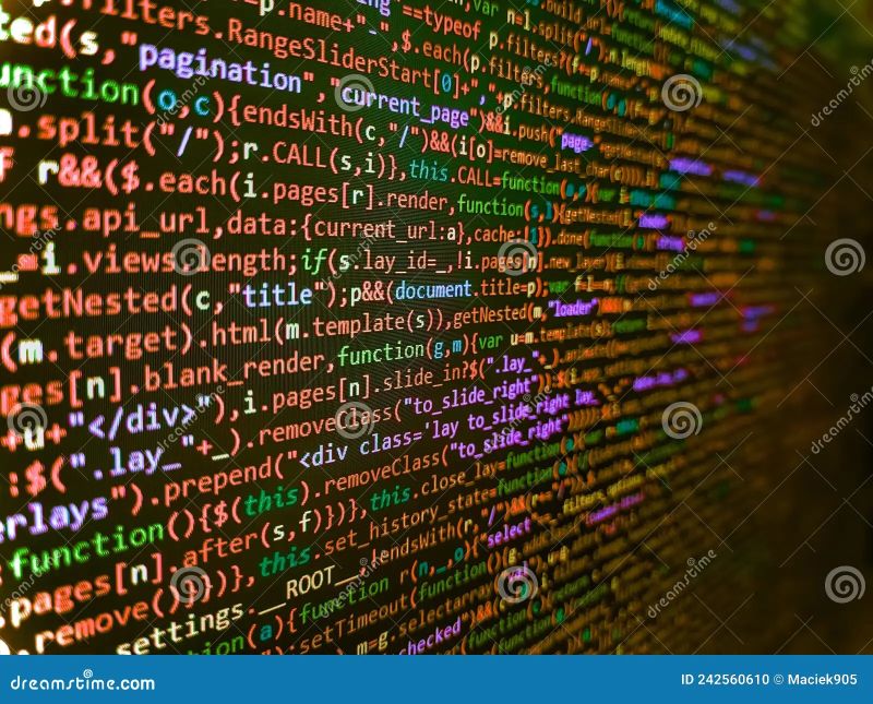 Computer Code On Laptop Web Developing Rnn Neural Network Source Code - Minimal Design Collection - Mobile Quality