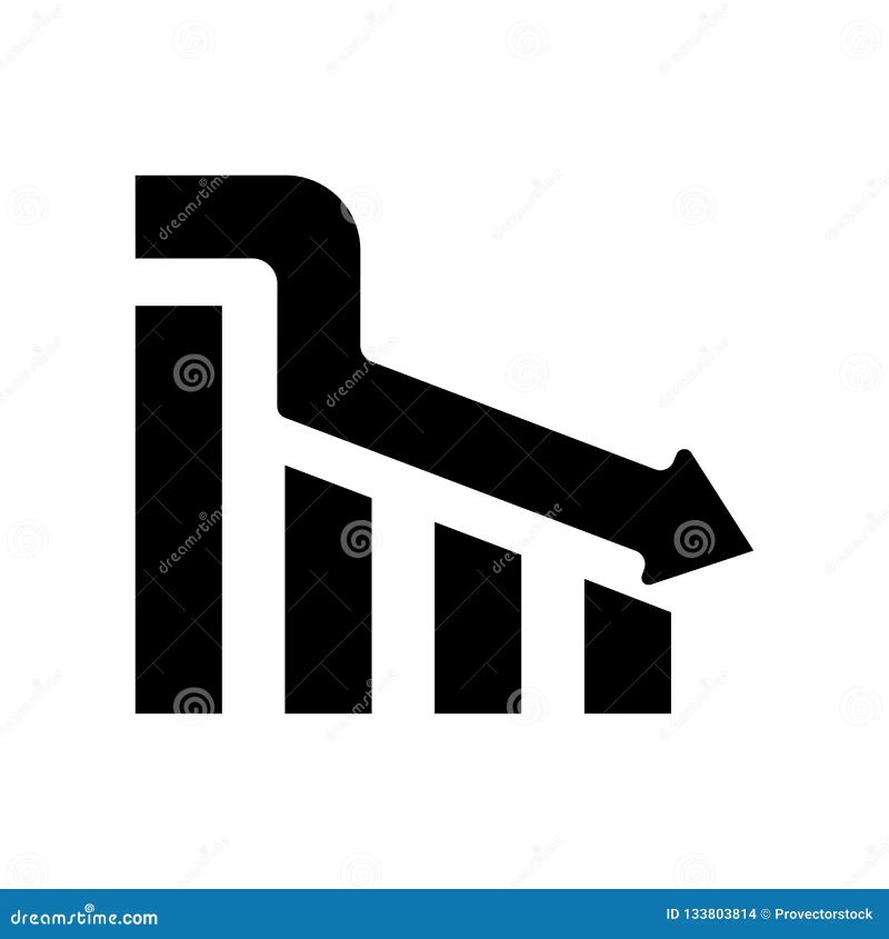 Decrease Icon Or Logo Isolated Sign Symbol Vector Image - HD Abstract Wallpapers for Desktop