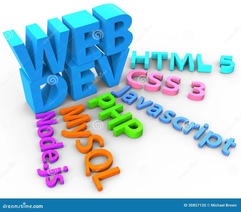 Website Development Tools Html Css Php Stock Illustration - Ocean Texture Collection - 8K Quality