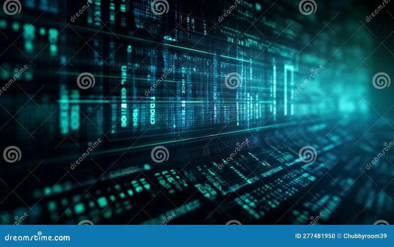 Digital Technology On Display Coding Programmer Abstract Background - Premium Sunset Image Gallery - HD