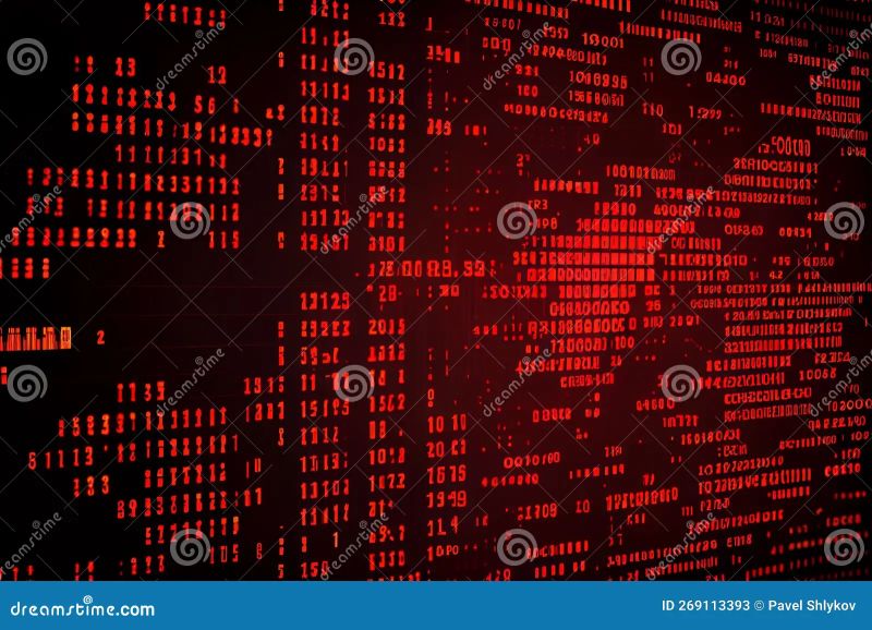 Digital Binary Code Matrix Background Stock Photo Image Of Script - Sunset Photo Collection - Ultra HD Quality