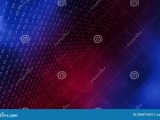 Programming In Motion Abstract Binary Code Animation For Computer