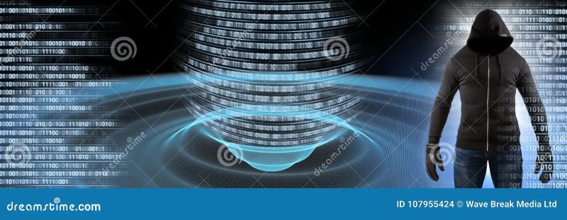 Anonymous Hacker And Binary Code Stock Image Image Of Programmer Anonymous 55717779 - High Quality Minimal Illustration - 4K