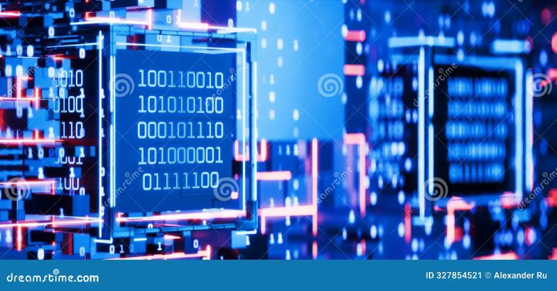 Artificial Intelligence Abstract Technical Background Computer Code Hacker Attack Data Block - High Quality Ultra HD Abstract Backgrounds | Free Download