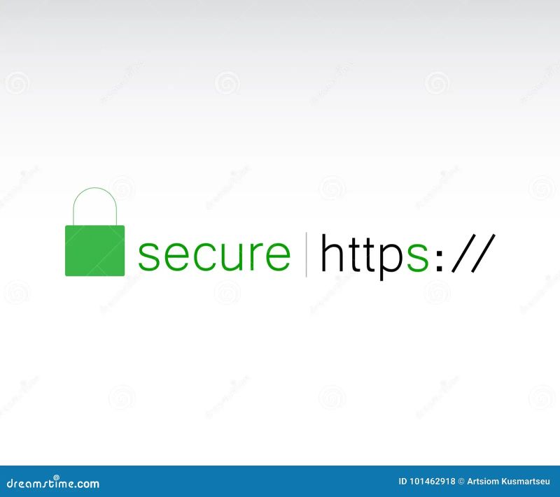 Https Protocolbrowser Address Bar Https Protocol Stock Vector Royalty - Ocean Illustrations - Gorgeous 8K Collection