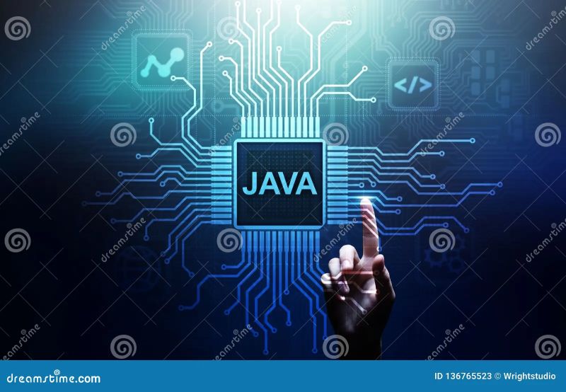 Java Programming Code Technology Banner Java Language Software Coding Development Website - Premium Space Illustration Gallery - High Resolution