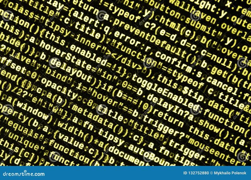 Javascript Code In Text Editor Stock Photo Image Of Cyber - Gradient Background Collection - 4K Quality