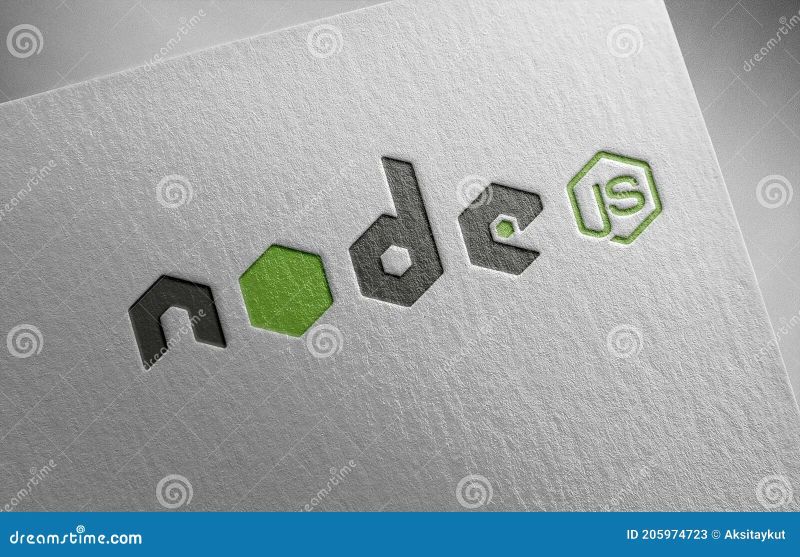 Nodejs On Paper Texture Editorial Stock Photo Image Of Running 205974723 - Mobile Space Textures for Desktop