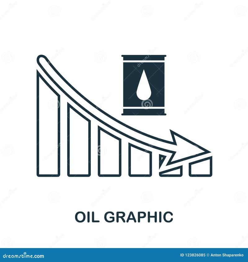 Oil Decrease Graphic Icon Mobile App Printing Web Site Icon Simple Element Sing Monochrome - Best Landscape Arts in Mobile