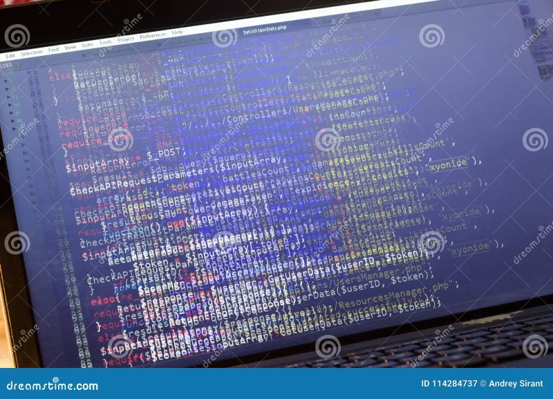 Php Back End Code Computer Programming Source Code Abstract Screen Of - Premium Light Background - Ultra HD