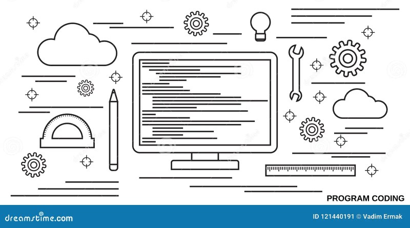 Program Coding Application Development Algorithm Optimization Stock - Download Modern Landscape Picture | 4K