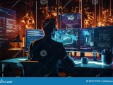 A Programmer Developing Complex Algorithms For Solving Technical