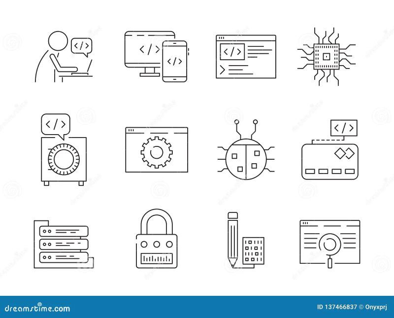 Programmer Icon Coder Web Dev Worker Bug Fixes Nodes Qa Sys - Gorgeous Ocean Pattern - Ultra HD