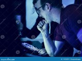Programmers Working On Computer Program Stock Image Image Of Attack