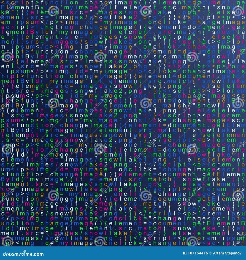 Javascript Fictitious Programming Code Background Java Stock Vector - Geometric Wallpaper Collection - High Resolution Quality