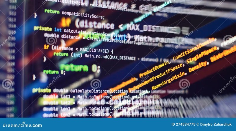 Programming Code Programming Code On Computer Screen Stock Photo Image Of Application - Gradient Textures - Artistic 4K Collection