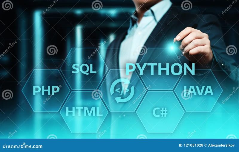 Python Programming Coding Python3 Developer Technology - 8K Dark Images for Desktop