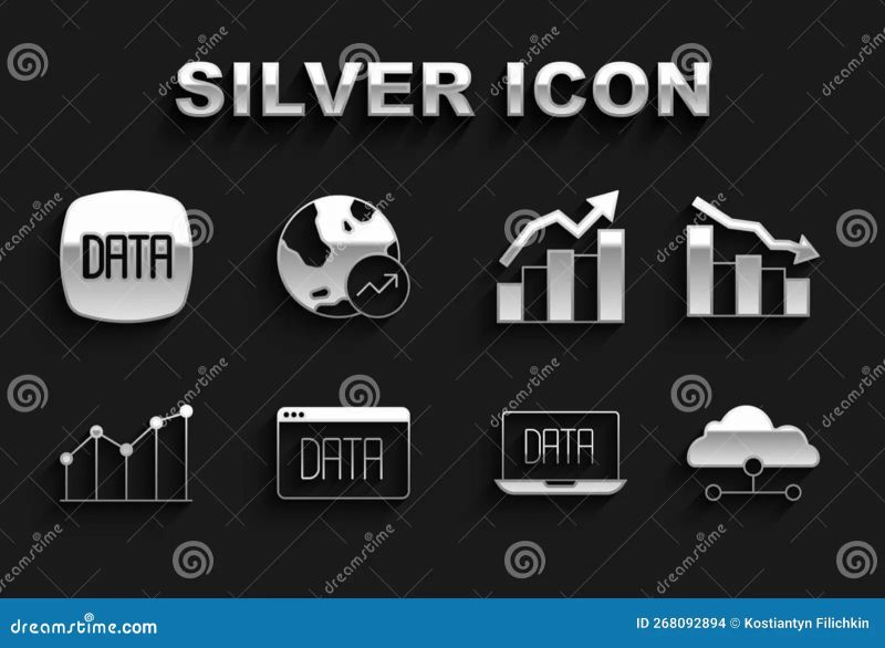 Set Financial Growth Pie Chart Infographic Data Analysis Document With And Decrease Icon - Full HD Vintage Arts for Desktop