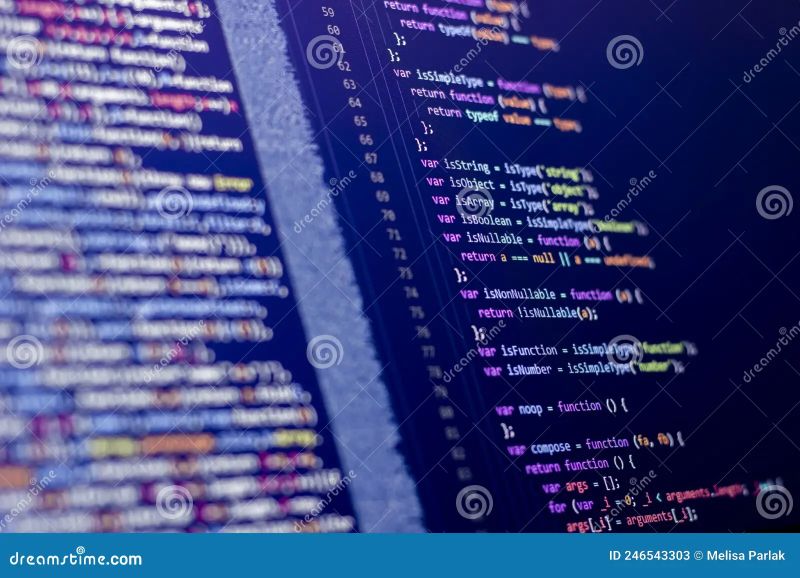 The Software Developer Is Doing Php Coding Abstract Code Background - Landscape Pictures - Artistic Mobile Collection