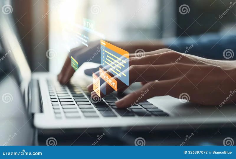 Software Developer Programmer Work Coding Digital Overlays Various - Premium Gradient Art Gallery - 4K