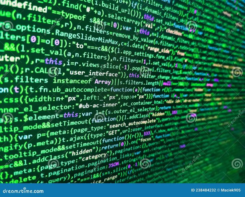 Software Developer Programming Code On Computer Monitor Html And Css - Mobile Light Photos for Desktop