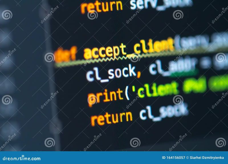 Software Developer Programming Code On The Screen Of Computer Display - Geometric Arts - Professional Mobile Collection