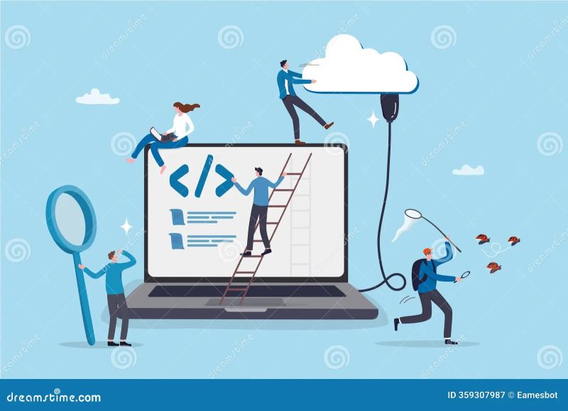 Backend Development And Programming Programmer Coding And Testing - Elegant Nature Picture - Mobile