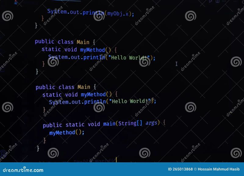 Abstract Computer Script Source Code Programmer Working In A Software - Premium City Wallpaper Gallery - Retina