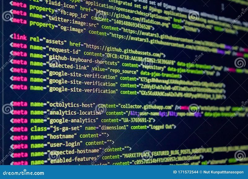 Software Developer Screen Background Source Code Script Programmer Working In A Software - Beautiful 4K Geometric Textures | Free Download