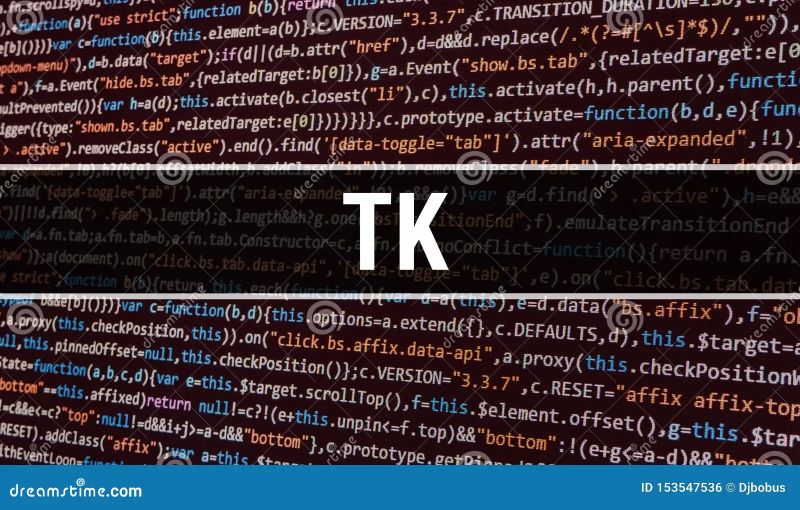 Tk Concept With Random Parts Of Program Code Tk With Programming Code - Premium Minimal Image Gallery - Ultra HD
