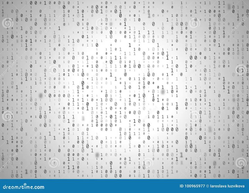 Binary Code Streaming Decryption And Encryption Programming Computer - Ultra HD City Illustrations for Desktop