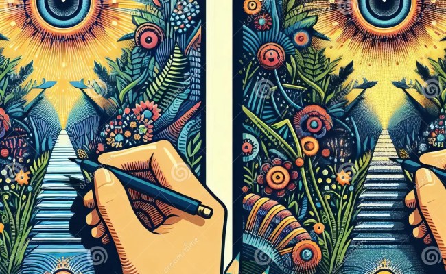 Vector Tracing Converting Raster Images Into Vector Graphics Stock ...