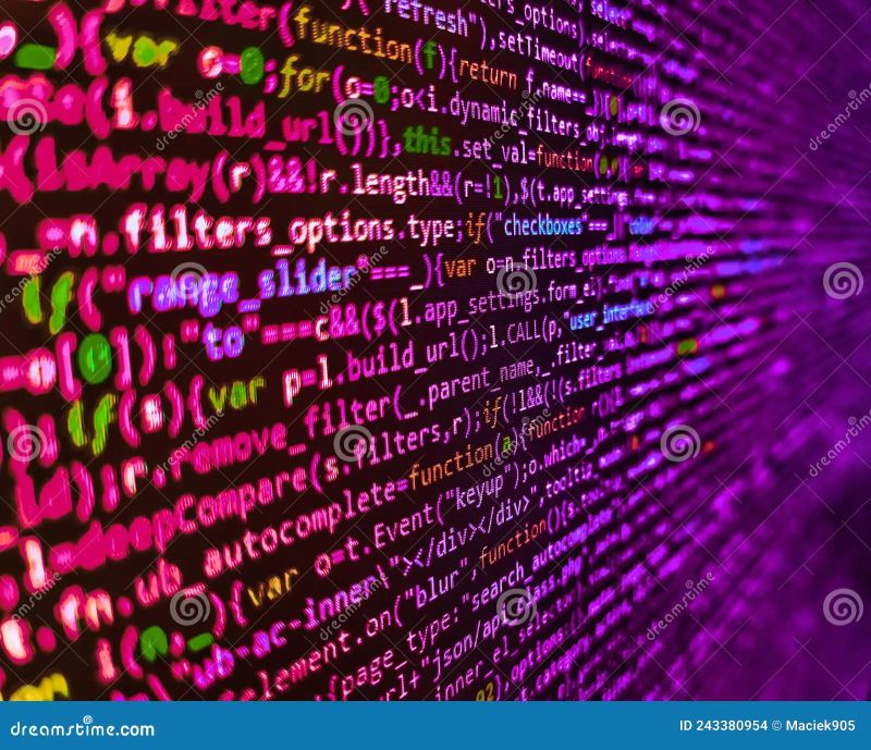 Web Programming And Bracket Technology Background Css3 Code On A Colorful Background Stock - Desktop Geometric Illustrations for Desktop