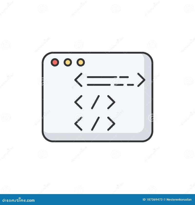 Website Source Code Rgb Color Icon Web Development Kind Of Website - Ocean Illustration Collection - Desktop Quality