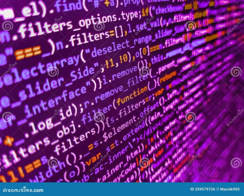 Programmer Working On Computer Screen Failure In The Program Blue - Incredible Abstract Art - Retina