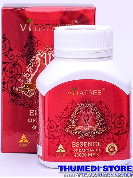 Essence Of Kangaroo 40000 Max - Hỗ trợ tăng cường sinh lý nam (Vitatree) (2025)
