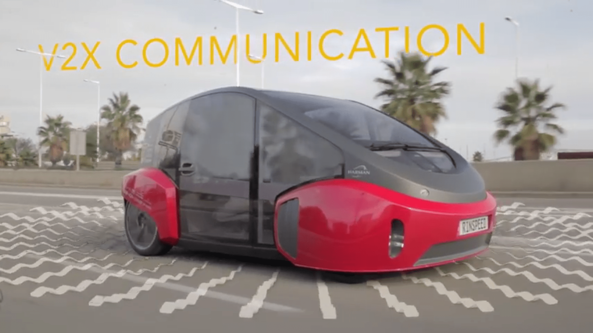 NXP Rinspeed concept car called Oasis 2016